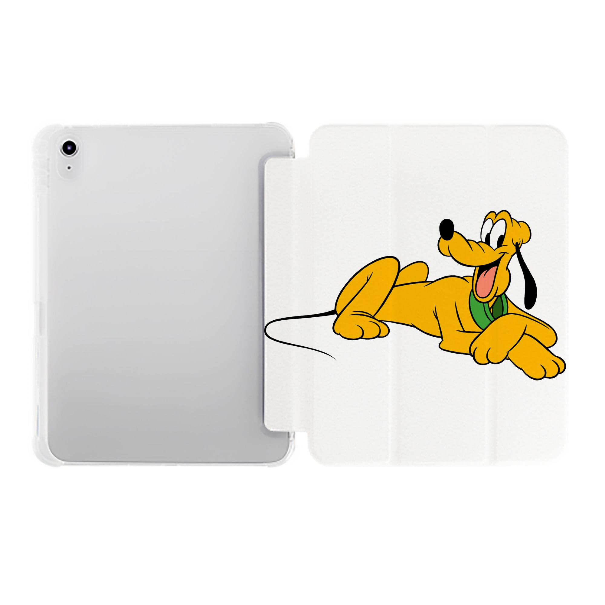 （画像用） ミッキーマウス Mickey Mouse IPad ケース ペン収納付き 三つ折りスタンド PUレザー×シリコン 対応機種9.5/10.5/10.9インチ